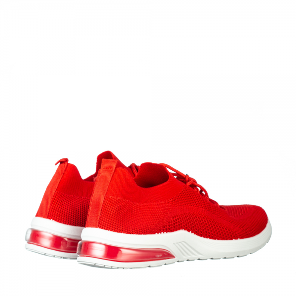 Γυναικεία αθλητικά παπούτσια   Elima κόκκινα, 4 - Kalapod.gr